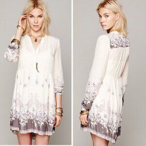 Free People Sierra Valley Shirt Dress Size Small